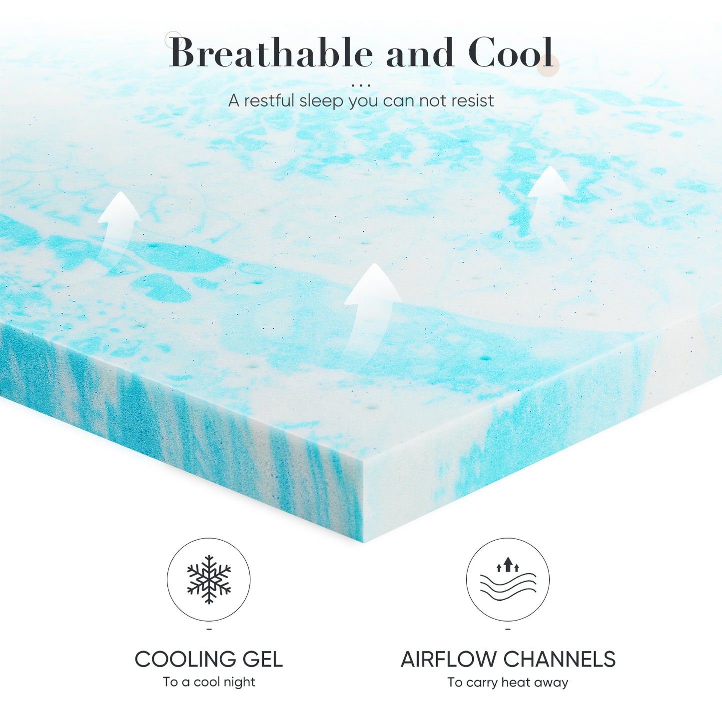 Puravi Cloud Mattress Topper