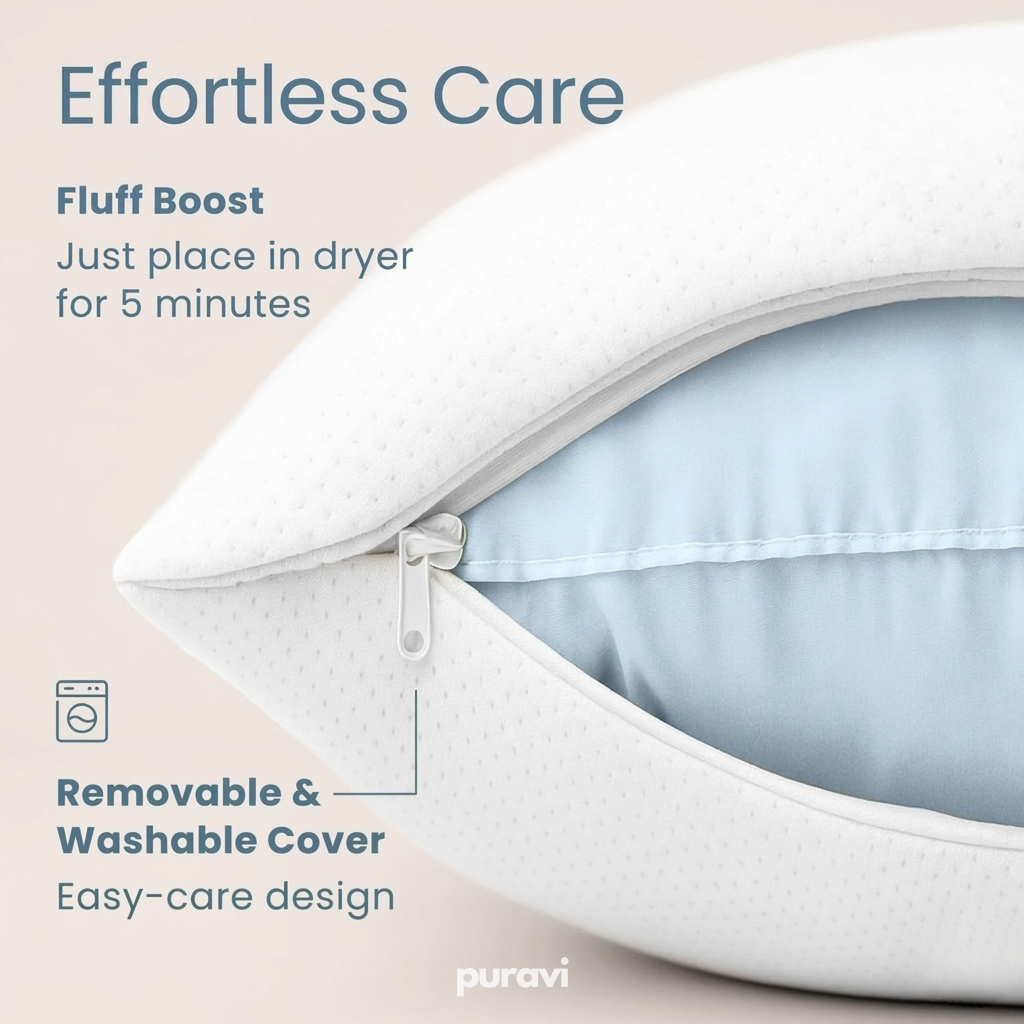 Puravi Bamboo Pillow