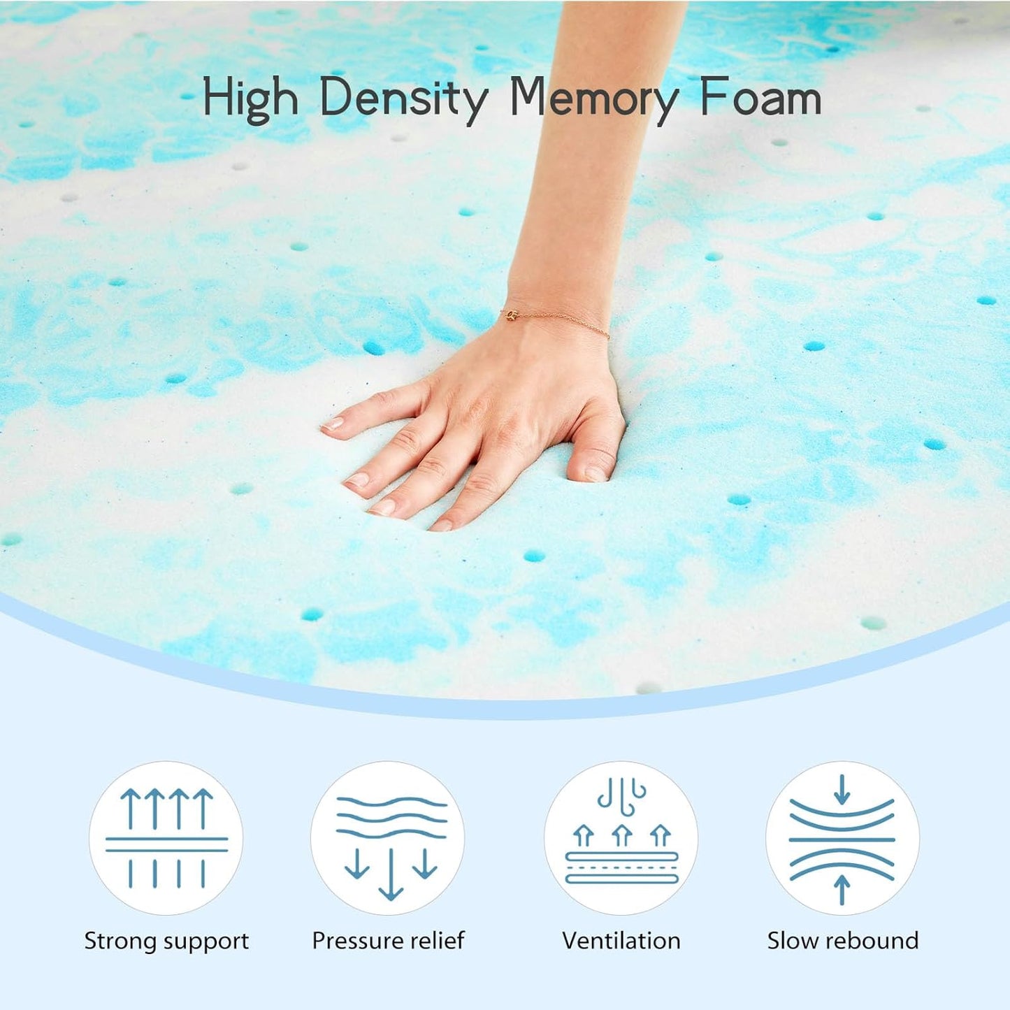 Puravi Cloud Mattress Topper