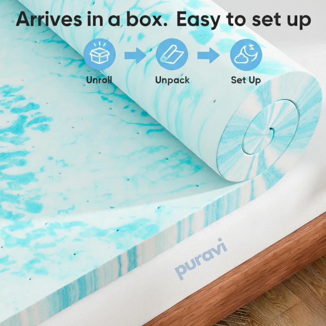 Puravi Cloud Mattress Topper