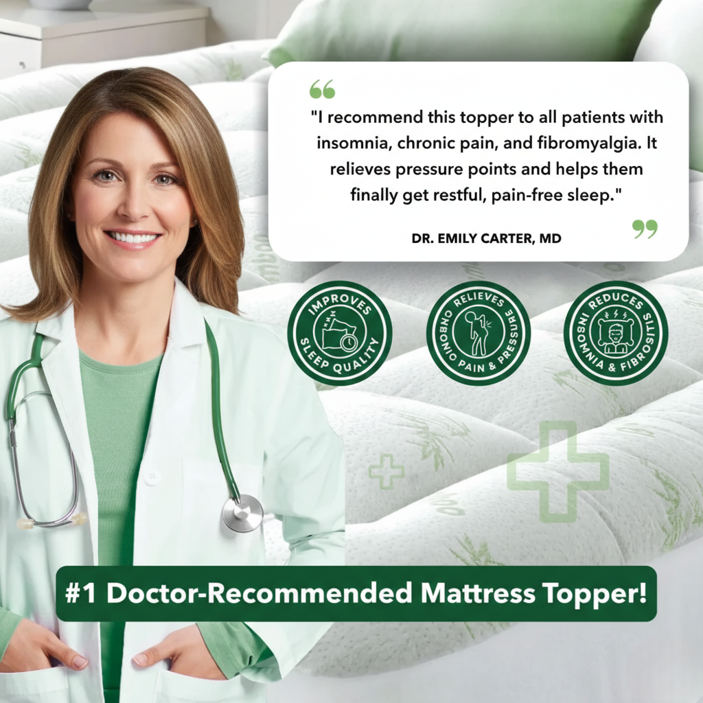 Puravi Bamboo Mattress Topper